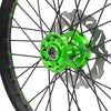KKE 21/19 MX Dirtbike Spoked Wheels Rims For KAWASAKI KX250F KX450F 2006-2014 Disc