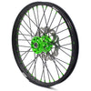 KKE 21/19 MX Dirtbike Spoked Wheels Rims For KAWASAKI KX250F KX450F 2006-2014 Disc