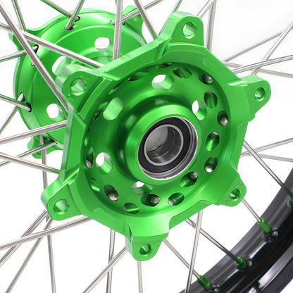 KKE 21" 19" Motorcycle Wheels Rims Fit For KAWASAKI KX250F KX450F KX450 KX450X 2021-2025