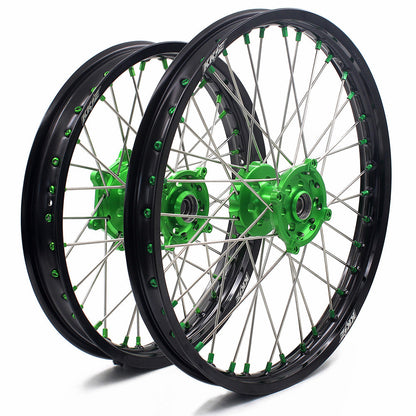 KKE 21" 19" Motorcycle Wheels Rims Fit For KAWASAKI KX250F KX450F KX450 KX450X 2021-2025