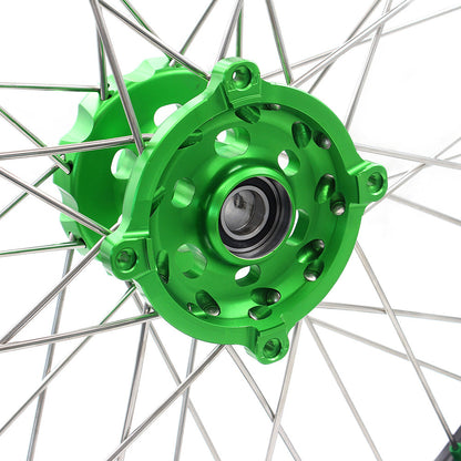 KKE 21" 19" Motorcycle Wheels Rims Fit For KAWASAKI KX250F KX450F KX450 KX450X 2021-2025