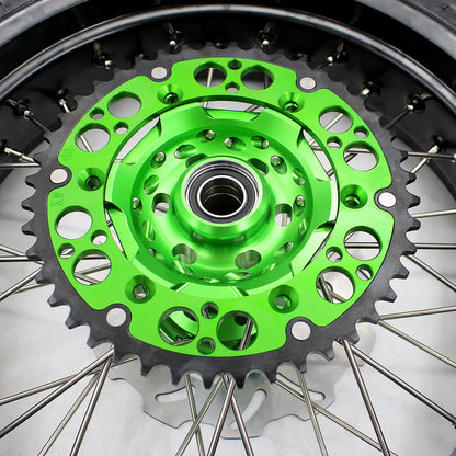 KKE 17inch KX250F 2006-2019 KX450F 2006-2018 For KAWASAKI Supermoto Rims CST Tires