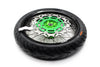 KKE 17inch KX450 KX450X KX250F 2020 KX450F 2019-2021 KX450 2019-2023 For KAWASAKI Supermoto Rims CST Tires Green