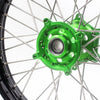 KKE 21" 19" Motorcycle Spoke Wheels Rims For KAWASAKI KX250F KX450F 2006-2014