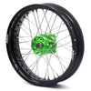 KKE 17Inch KX250F KX450F 2006-2021 For KAWASAKI Supermoto Spoked Wheels Rim