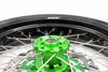 KKE 17inch KX450 KX450X KX250F 2020 KX450F 2019-2021 KX450 2019-2023 For KAWASAKI Supermoto Rims CST Tires Green