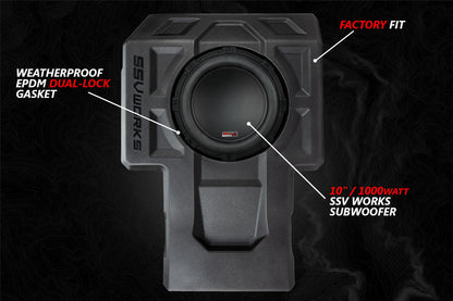 2020-2024 Kawasaki KRX1000 2-Seater A-Spec 3-Speaker SSV Works Audio-Kit