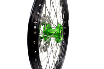 KKE 21 18 Enduro Dirtbike Wheels For KAWASAKI KX125 KX250 1993-2002 220mm Disc