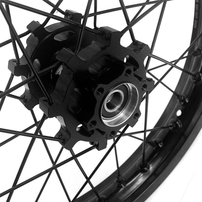US Stock KKE 1.85*16" Electric Dirtbike Rear Wheels Rim Fit SurRon Light Bee-X 2019-2025 All Black