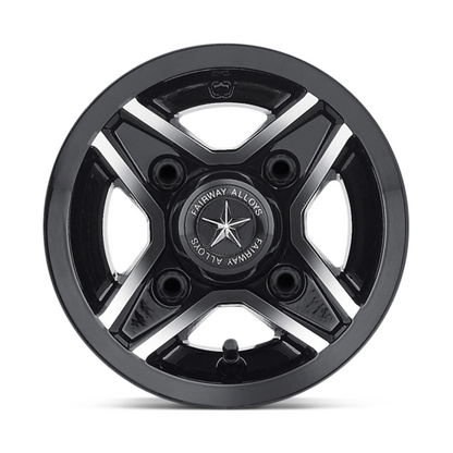 FA127 DIVOT 8X7 MACH GLOSS BLACK 00MM
