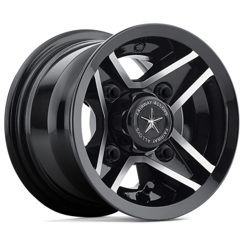 FA127 DIVOT 8X7 MACH GLOSS BLACK 00MM