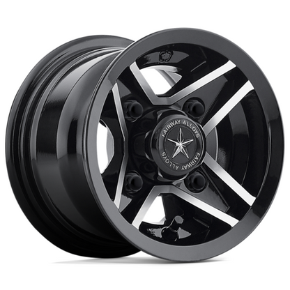 FA127 DIVOT 8X7 MACH GLOSS BLACK 00MM