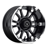 FA132 SIXER 12X6.5 MACH G-BLACK -20MM