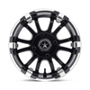 FA134 SIXER 14X6.5 MACH G-BLACK -20MM