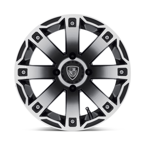 FA143 12X7 4X4.0 MACH G-BLK -47MM