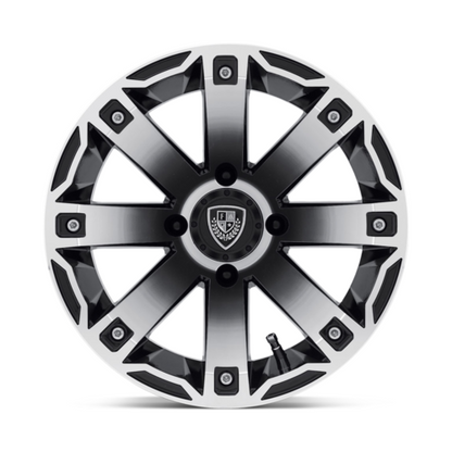 FA143 12X7 4X4.0 MACH G-BLK -47MM