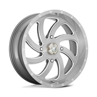 MA36 18X7 4X137 BRUSHED TITANIUM 00MM