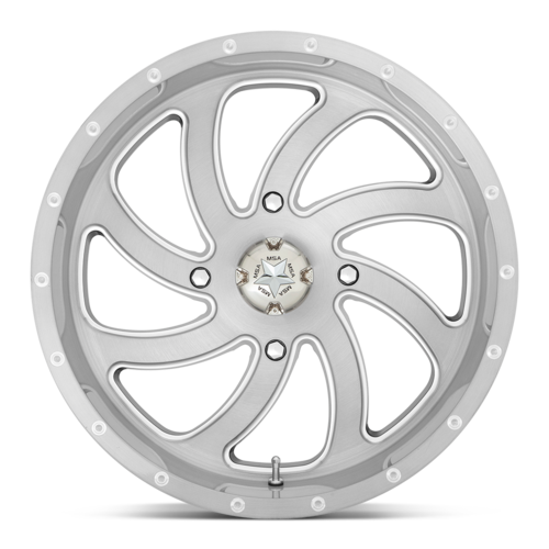 MA36 20X7 4X156 BRUSHED TITANIUM 00MM