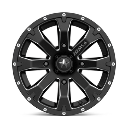 M42 14X7 4X110 S-BLK MILL 10MM