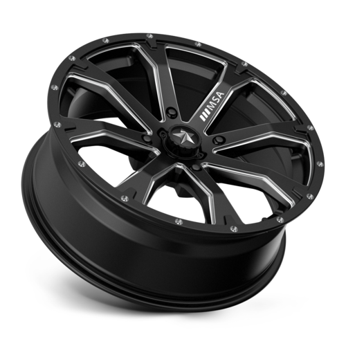 M42 18X7 4X137 S-BLK MILL 10MM