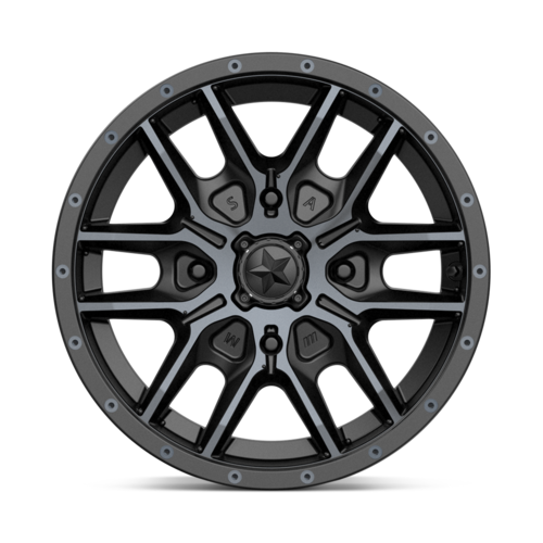 M43 15X7 4X137 S-BLK TTCC 38MM