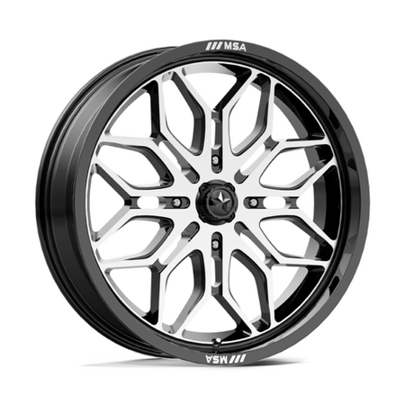 SNIPER UTV 22X7 4X156 115 G-BLK-MACH +10