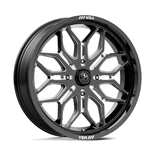 SNIPER UTV 20X7 4X156 115 G-BLK-MILL +10