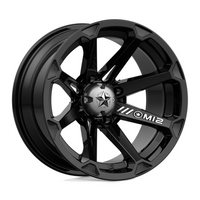 MA12 14X7 4X110 G-BLK -47MM