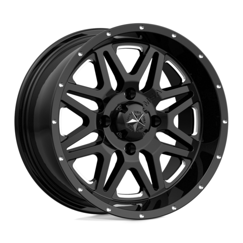 M26 VIBE 14X7 4X110 MILLED G-BLACK 00MM