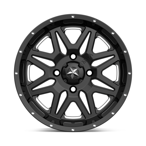 M26 VIBE 14X7 4X110 MILLED G-BLACK 00MM