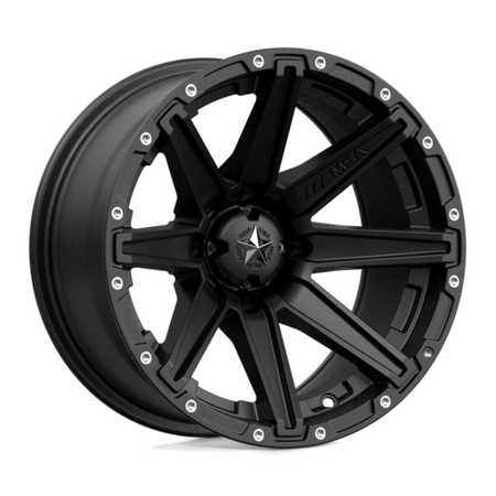 MA033 14X7 4X110 S-BLK -47MM