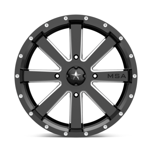 M34 18X7 4X137 G-BLK MILL 00MM
