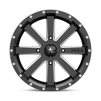 M34 18X7 4X137 G-BLK MILL 00MM