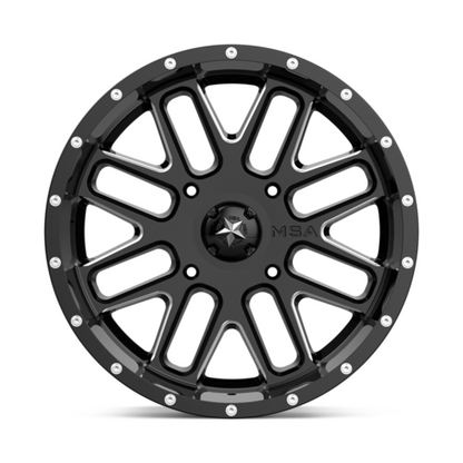 M35 20X7 4X137 G-BLK MILL 00MM