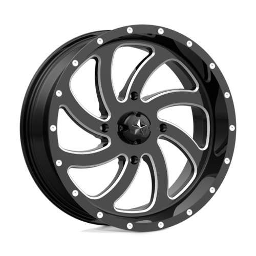 M36 18X7 4X156 G-BLK MILL 00MM