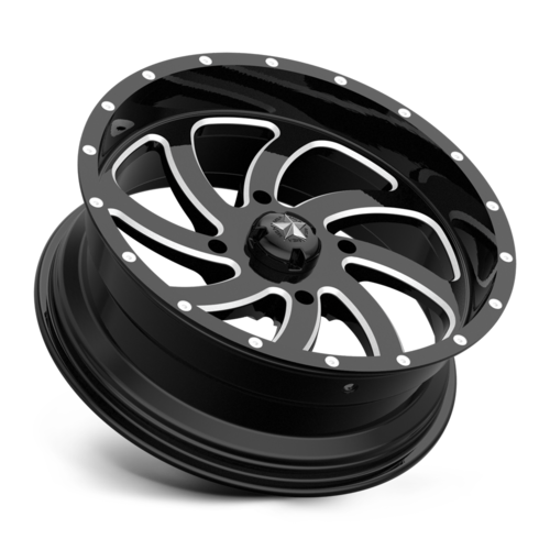 M36 22X7 4X137 G-BLK MILL 00MM