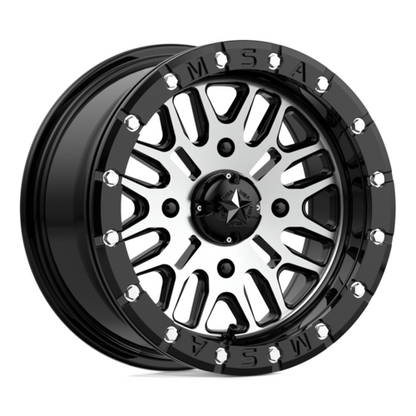 M37 14X7 4X137 G-BLK MACH 10MM