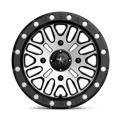 M37 14X7 4X137 G-BLK MACH 10MM