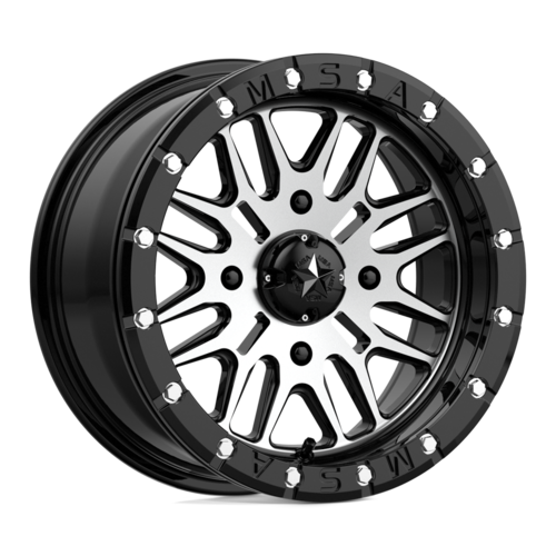 M37 15X7 4X137 G-BLK MACH 10MM