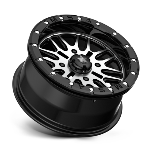 M37 15X7 4X137 G-BLK MACH 10MM