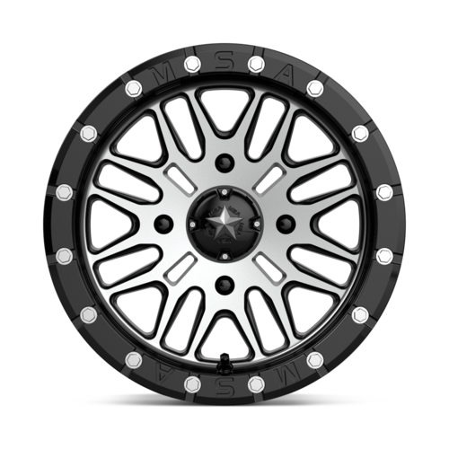 M37 15X7 4X137 G-BLK MACH 10MM