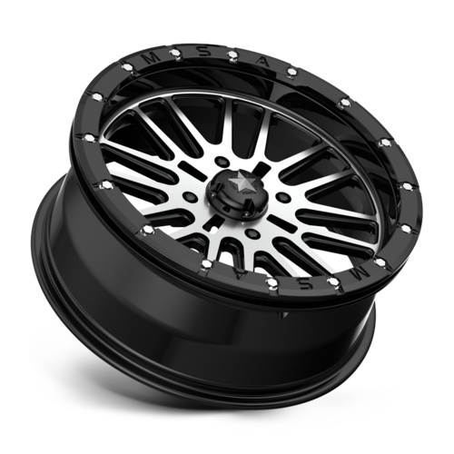 M37 18X7 4X137 G-BLK MACH 10MM