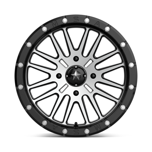 M37 18X7 4X137 G-BLK MACH 10MM