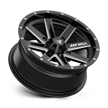 M41 15X7 4X110 G-BLK MILL 10MM