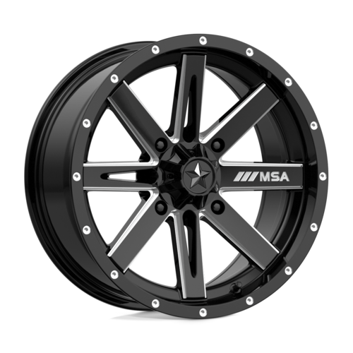 M41 16X7 4X156 G-BLK MILL 10MM