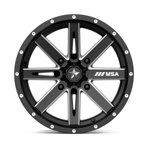 M41 16X7 4X137 G-BLK MILL 10MM