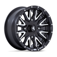 CREED UTV 24X7 4X156 115 +0 M-BLK MCH