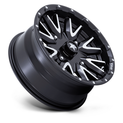 CREED UTV 24X7 4X156 115 +0 M-BLK MCH