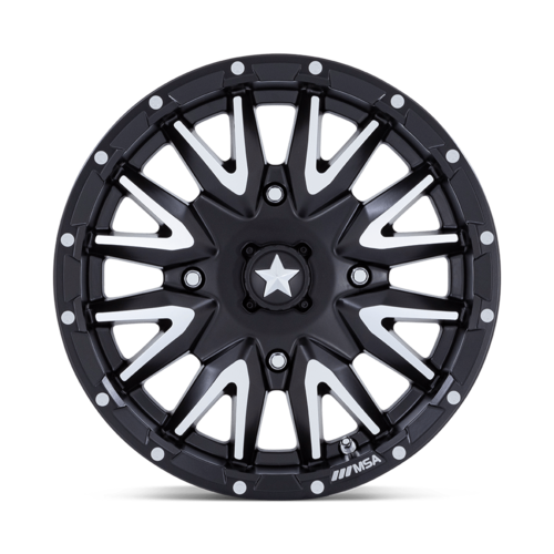 CREED UTV 14X7 4X110 86 -47 M-BLK MCH
