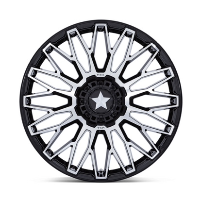 CLUBBER UTV 24X7 5X4.5 72 +0 G-BLK MCH